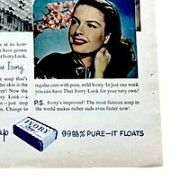 Vintage 1948 Ivory Soap Original Print Ad - Picture 4 of 7
